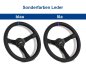 Preview: Set Luisi Mirage Sportlenkrad Leder schwarz geschüsselt & Nabe Audi A3 1996-2003 W7317